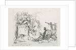 The visit at the death by Giambattista Tiepolo