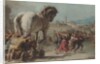 The Procession of the Trojan Horse into Troy, ca 1760 by Giandomenico Tiepolo