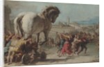 The Procession of the Trojan Horse into Troy, ca 1760 by Giandomenico Tiepolo