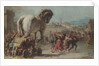 The Procession of the Trojan Horse into Troy, ca 1760 by Giandomenico Tiepolo
