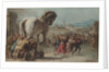 The Procession of the Trojan Horse into Troy, ca 1760 by Giandomenico Tiepolo