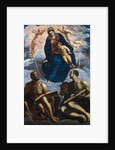Mary with the Child, Venerated by Saint Mark and Saint Luke, before 1570 by Jacopo Tintoretto