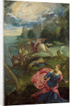 Saint George and the Dragon, ca 1555 by Jacopo Tintoretto