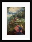 Saint George and the Dragon, ca 1555 by Jacopo Tintoretto
