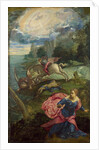 Saint George and the Dragon, ca 1555 by Jacopo Tintoretto