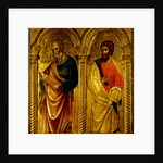 Apostles Saint James and Saint Bartholomew, ca 1345 by Paolo Veneziano