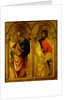 Apostles Saint James and Saint Bartholomew, ca 1345 by Paolo Veneziano