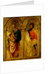 Apostles Saint James and Saint Bartholomew, ca 1345 by Paolo Veneziano