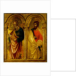 Apostles Saint James and Saint Bartholomew, ca 1345 by Paolo Veneziano