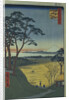 Grandpas Teahouse in Meguro by Utagawa Hiroshige