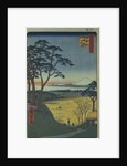 Grandpas Teahouse in Meguro by Utagawa Hiroshige