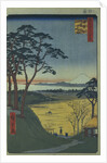 Grandpas Teahouse in Meguro by Utagawa Hiroshige