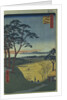 Grandpas Teahouse in Meguro by Utagawa Hiroshige
