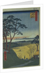 Grandpas Teahouse in Meguro by Utagawa Hiroshige