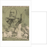 Admiral Oskar Stark. Detail of poster: The destruction of Russian fleet of war vessels at Lüshun, 1904 by Anonymous