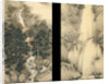 Waterfall in Spring and Autumn (Set of two hanging scrolls), 1893 by Kishi Chikudo