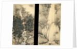 Waterfall in Spring and Autumn (Set of two hanging scrolls), 1893 by Kishi Chikudo