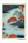 Inside Akiba Shrine at Ukeji. by Utagawa Hiroshige