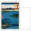 Benten Shrine at the Inokashira Pond. by Utagawa Hiroshige