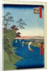 View of Konodai and the Tone River by Utagawa Hiroshige