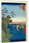 View of Konodai and the Tone River by Utagawa Hiroshige