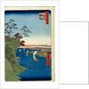 View of Konodai and the Tone River by Utagawa Hiroshige