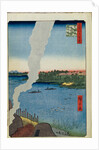 Kilns and the Hashiba Ferry on the Sumida River by Utagawa Hiroshige
