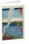 Kilns and the Hashiba Ferry on the Sumida River by Utagawa Hiroshige