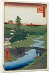 Hiroo on Furukawa River by Utagawa Hiroshige