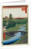 Hiroo on Furukawa River by Utagawa Hiroshige