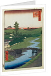 Hiroo on Furukawa River by Utagawa Hiroshige