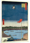 Komakata Hall and Azuma Bridge by Utagawa Hiroshige