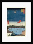 Komakata Hall and Azuma Bridge by Utagawa Hiroshige