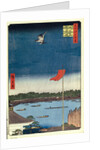 Komakata Hall and Azuma Bridge by Utagawa Hiroshige