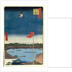 Komakata Hall and Azuma Bridge by Utagawa Hiroshige