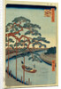 Five Pines and the Onagi Canal by Utagawa Hiroshige