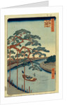 Five Pines and the Onagi Canal by Utagawa Hiroshige