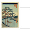 Five Pines and the Onagi Canal by Utagawa Hiroshige