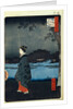 Night View of Matsuchiyama and the Sanya Canal by Utagawa Hiroshige