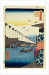 Yoroi no watashi Koami-cho by Utagawa Hiroshige
