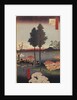 Suwa Bluff in Nippori by Utagawa Hiroshige