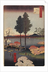 Suwa Bluff in Nippori by Utagawa Hiroshige