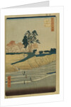 Palace Hill in Shinagawa by Utagawa Hiroshige