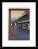 Shops with Cotton Goods in Odenma-cho by Utagawa Hiroshige
