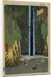 Fudo Falls in Oji by Utagawa Hiroshige