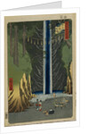 Fudo Falls in Oji by Utagawa Hiroshige