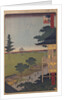 The Sazaido Hall at the Five Hundred Rakan Temple by Utagawa Hiroshige