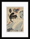 Coming Out Preparation. (Competition of beautiful women), c. 1830 by Utagawa Kunisada