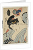 Coming Out Preparation. (Competition of beautiful women), c. 1830 by Utagawa Kunisada
