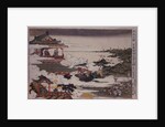 An Lushan and his troops attack on Emperor, ca 1770 by Toyoharu Utagawa